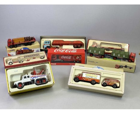 DIECAST BOXED SCALE MODEL VEHICLES - Corgi/Corgi Classics - 97895 AEC flat bed, 97317 Foden flat bed, 10001 ERF KV Arctic, 17