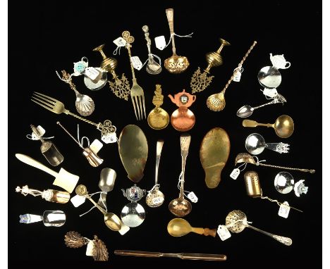 Scottish silver sifter spoon, by Alexander Henderson / J W Howden & Co, Edinburgh 1821, a smaller George III sifter spoon, ma
