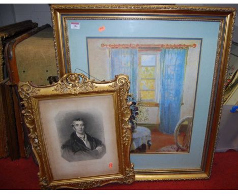 Assorted circa 1900 and later gilt framed prints (6)
