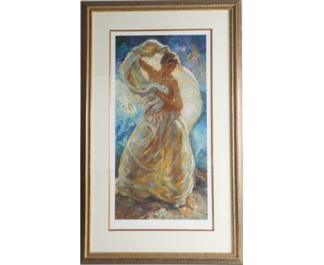 Royo, Signed Limited Edition Print 'Summer' 17/95, with certificate.