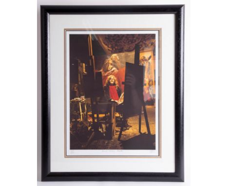 Karen Jane Kessi-Williams, Limited Edition Print of the photograph titled 'Painter Holding Pallet', with certificate, 4/25 Ar