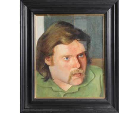 Robert Lenkiewicz (1941-2002) 'Portrait of Alan Gifford' oil on board, Provenance: Bearnes Hampton &amp; Littlewood, 28 Mar 2