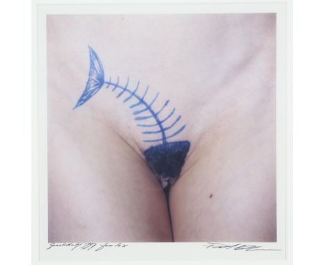 Paul Blanca (1958-2021) 'Gratekutje'  gelatin silver print, gesign. r.o., 1997, met annotatie 'for Lex',  [1]