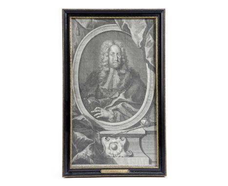 A SET OF TEN PORTRAIT ENGRAVINGS18TH CENTURY AND LATERportraying 'The Right Honourable William Pitt Esq', 'Regina Anna D.G. A