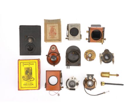 A Mixed Selection of Camera Lens Shutters, to include shutters by Kodak, Horner, Thornton Pickard, Kolios, Furnell's Patent, 