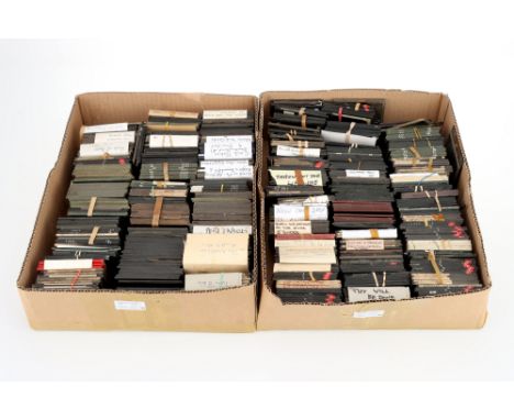 A Large Collection of Religious Magic Lantern Slides 2 cases of sets of religious magic lantern slides ( a large Collection)