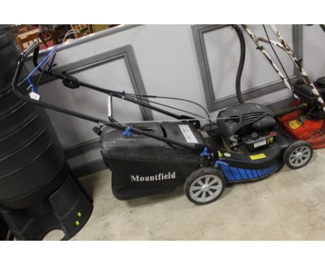 Mountfield petrol mower with a Briggs and Stratton engine