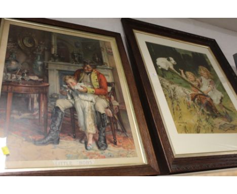 2 Victorian prints including "Little Bobs" and a Elsley print
