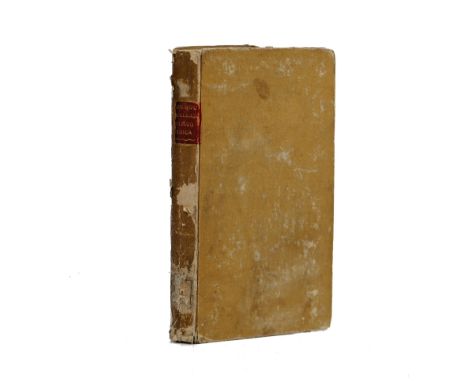 INGENHOUSZ, Jan or John INGEN-HOUSZ (1730-99).  Miscellanea physico-medica. Edidit Joannes Andreas Scherer. Vienna: Typis &am