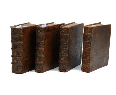HOFFMANN, Friedrich (1660-1742).  Medicinae rationalis systemicae. Halle: Prostat in Officina Rengeriana, 1718-32. [?]5 volum