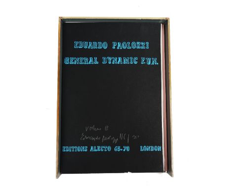 PAOLOZZI, Eduardo (1924-2005).  General Dynamic F.U.N.  Volume II of Moonstrips Empire News. [Volume B.]  London: Alecto Edit