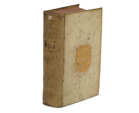 Histoire de l' Academie Royale des Sciences. Année MDCCIII. Avec les Memoires de Mathematique &amp; de Physique. Amsterdam: c