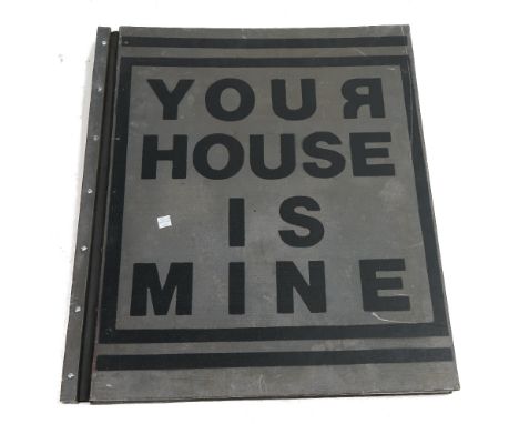 Your House is Mine, edited by Andrew Castrucci &amp; Nadia Coen. New York: Bullet Space at "The Lower East Side Printshop," p