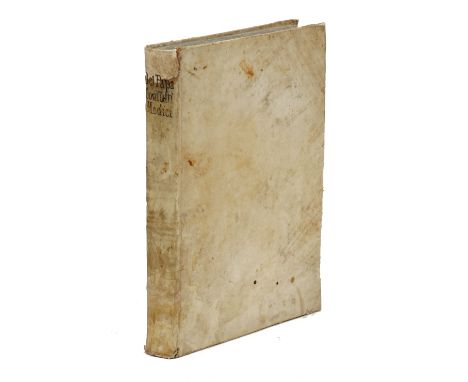 PAPA, Giuseppe del (1648-1735).  Consulti medici. Venice: Per Sebastiano Coleti, 1734. 2 volumes bound in one, 4to (238 x 170