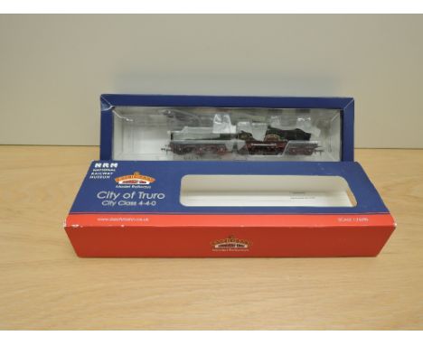 A Bachmann 00 gauge, 31-725NRM 4-4-0 City Class City of Truro Loco &amp; Tender 3440, boxed, appears as new