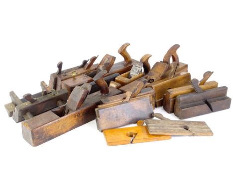 A large quantity of tools, to include block planes, braces, etc.