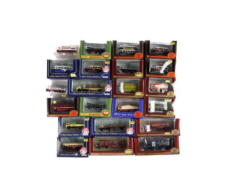 A selection of Exclusive First Editions 1:76 scale diecast models, all boxed, including: Bedford TK Car Transporter British R