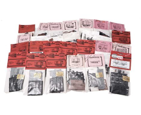 Parkside Classic 00-gauge 4mm scale model construction kits, in original packaging. (Qty)