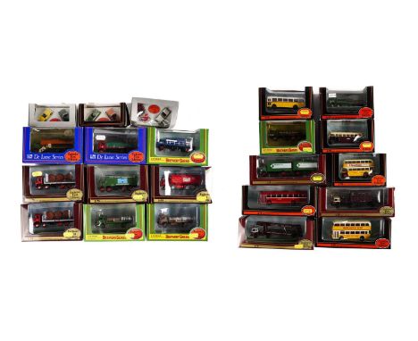 A selection of Exclusive First Editions 1:76 scale diecast models, all boxed, including: Bedford TK Transporter Dealer Delive