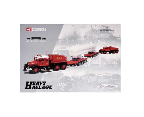 Corgi Heavy Haulage A.L.E. diecast model vehicle set, 31013, boxed.
