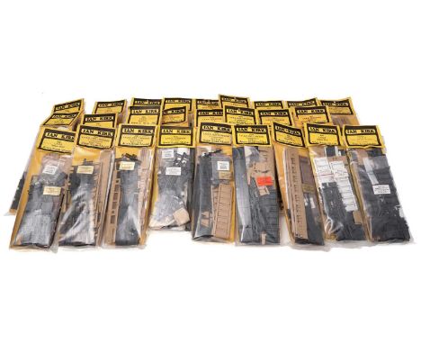 Ian Kirk 00-gauge 4mm scale Classic Model Construction kits, mostly Railway rolling stock, in orignal packaging. (Qty)