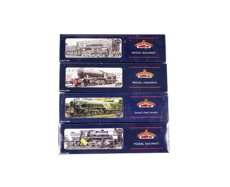 Bachmann 00-gauge steam locomotives and tenders, comprising: 32952, 32279, 32554, 32852, all boxed. (4)