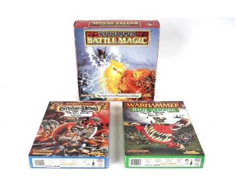 Warhammer Battle Magic supplement for the Warhammer Fantasy Battle Game, product no. 0118, boxed and partially punched; Warha