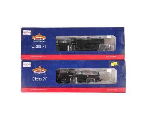 Bachmann 00-gauge Class 7F locomotives and tenders, 31010 and 31011, both boxed. (2)