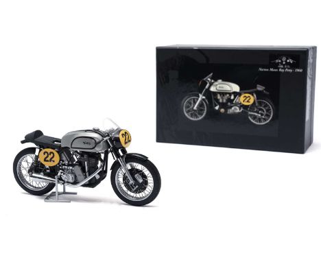 Minichamps Classic Bike Series, scale 1:12 Norton Manx Ray Petty 1960, boxed.