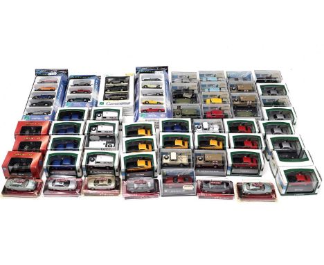 A selection of 1:76 scale model vehicles, by various makers, all boxed, makers comprising: Corgi, Base Toys Ltd., Schuco, and