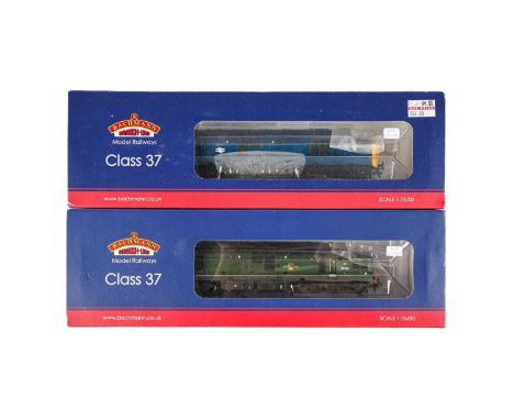 Bachmann Class 37 diesel locomotives, 32781 and 3782A, both boxed. (2)