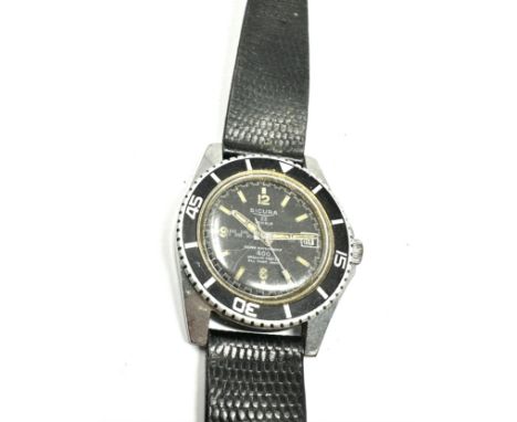 Vintage Gents sicura 400 wristwatch the watch is ticking 