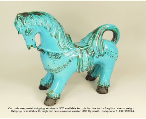 ERIC LEAPER. A large horse model. Height 33cm. Length 44cm.