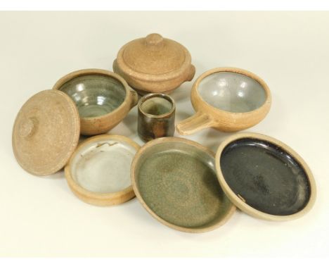 LEACH STANDARD WARE. Seven pieces of Leach Pottery Standard Ware.