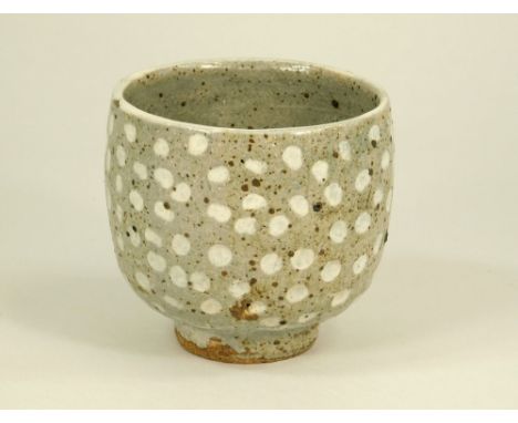 WILLIAM MARSHALL. A yunomi by William Marshall made at the Leach Pottery. Pottery &amp; personal marks. Height 8cm. Two minor