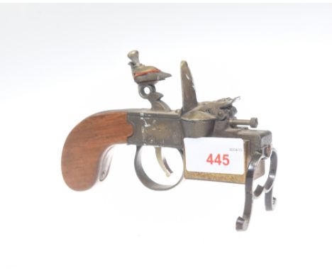 A Dunhill tinder pistol table lighter