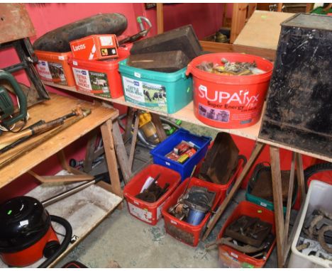 Thirteen  boxes of tools