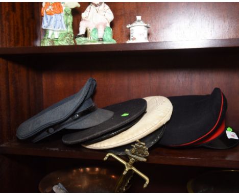 A group of four vintage hats