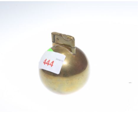 A brass Orb lighter 