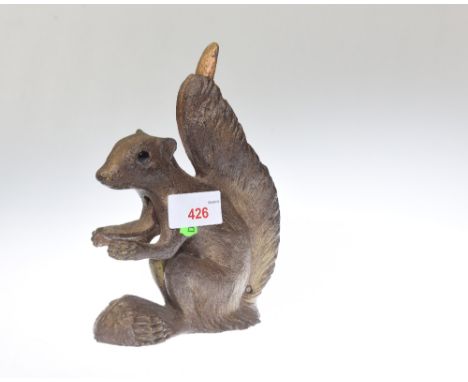 A novelty nutcracker in the form of a squirrel