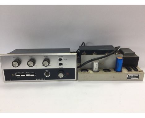 A fully refurbished Rogers Cadet III stereo amplifier.
