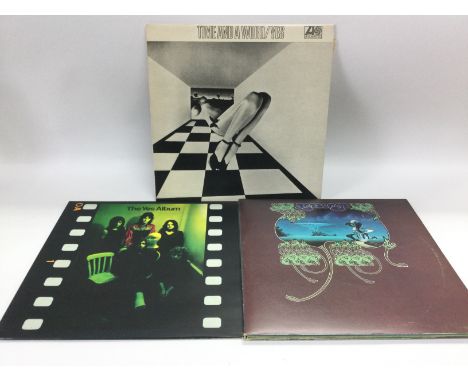Three LPs by Yes comprising a first UK pressing of 'Time And A Word', 'The Yes Album' and 'Yessongs'. All vinyl in Ex conditi