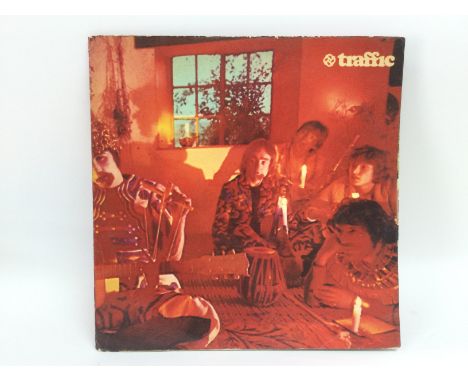 A first UK mono pressing of the 'Mr Fantasy' LP by Traffic, ILP961, variant with etched matrix, good condition with feelable 