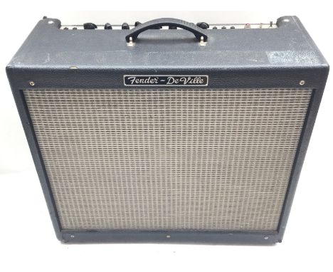 A Fender Hot Rod De Ville 212 Guitar amplifier.