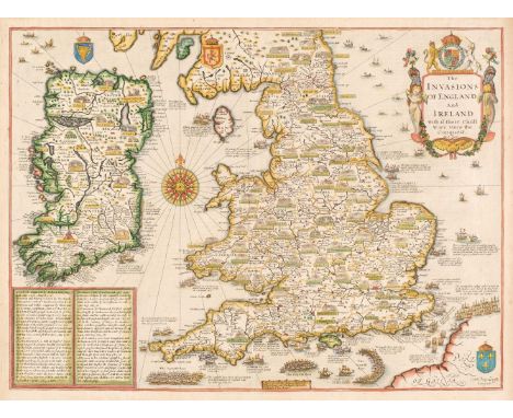 England, Wales &amp; Ireland. Speed (John), The Invasions of England and Ireland with al their Civill Wars since the Conquest