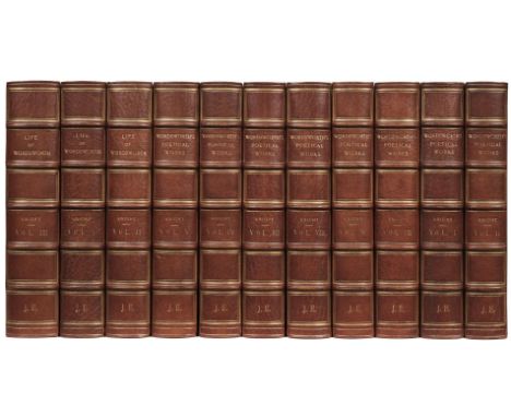 Wordsworth (William). The Poetical Works..., Edited by William Knight..., 8 volumes, Edinburgh: William Paterson, 1882-1886, 