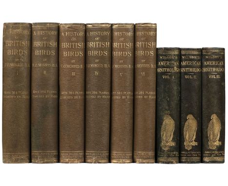 Morris (F. O.) A History of British Birds, 6 volumes, 4th edition, London: John C. Nimmo, 1895-97, 394 hand-coloured lithogra