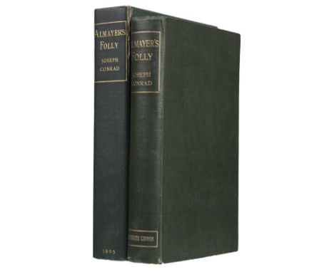 Conrad (Joseph). Almayer's Folly. A Story of an Eastern River, 1st edition, 1st issue, London: T. Fisher Unwin, 1895, 1st iss