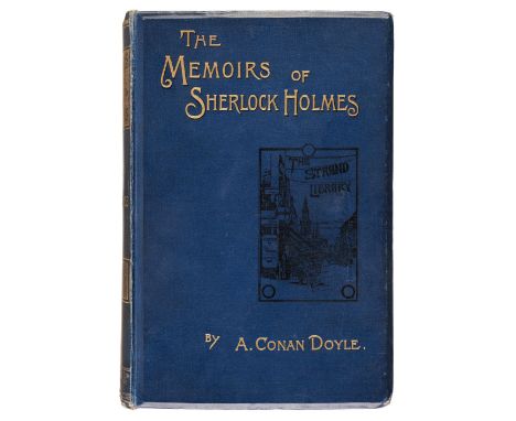 Doyle (Arthur Conan). The Memoirs of Sherlock Holmes, 1st edition, London: George Newnes, 1894, frontispiece and illustration