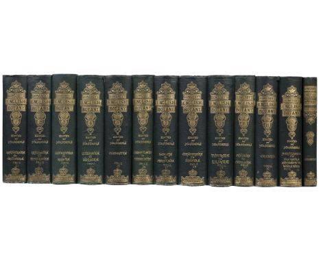 Sowerby (John Edward). English Botany; or coloured figures of British Plants, edited by John T. Boswell Syme, 13 volumes, inc